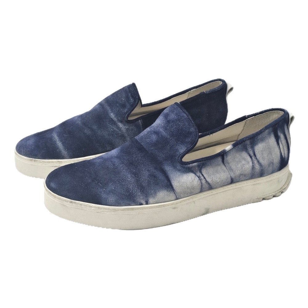 SARTO Franco Sarto Debra 3 Batik Suede Platform Slip On Sneakers Womens 11 Shoes